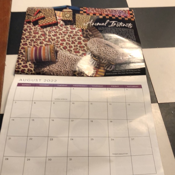 2022 Mackenzie Childs Calendar - Picture 10 of 14